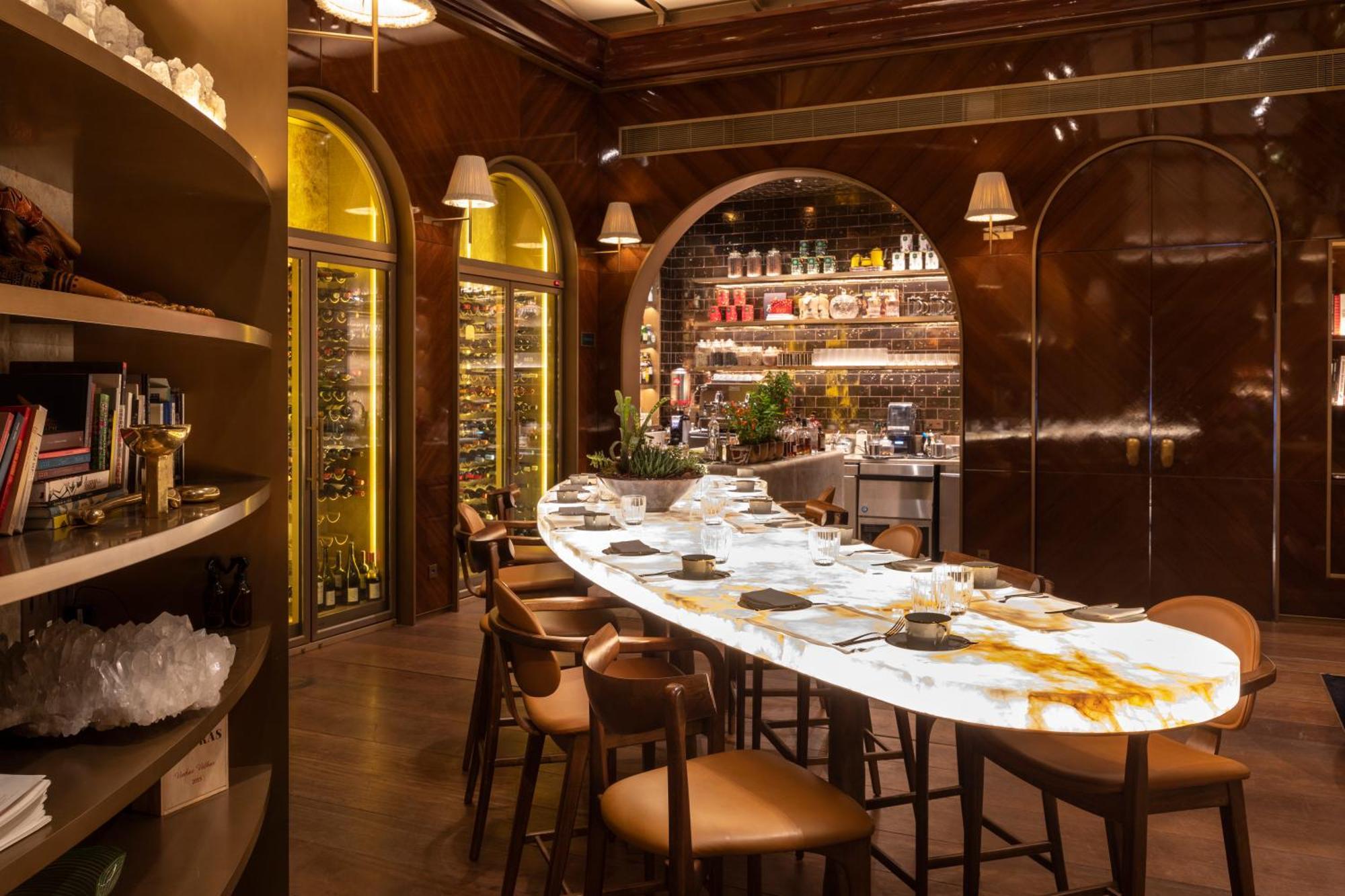 Rosewood Sao Paulo Ξενοδοχείο Εξωτερικό φωτογραφία Interior of the restaurant