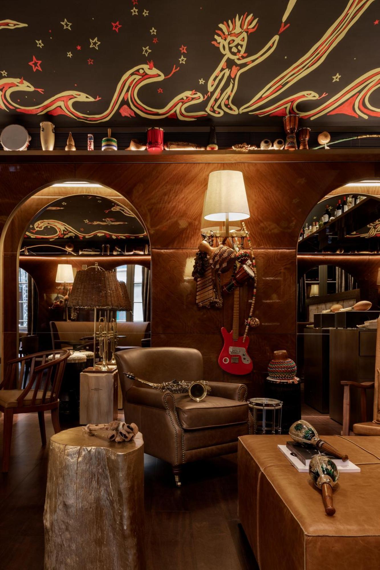 Rosewood Sao Paulo Ξενοδοχείο Εξωτερικό φωτογραφία The interior of the bar