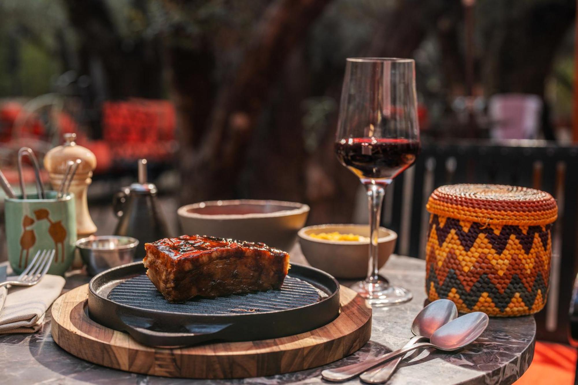 Rosewood Sao Paulo Ξενοδοχείο Εξωτερικό φωτογραφία A steak at the restaurant