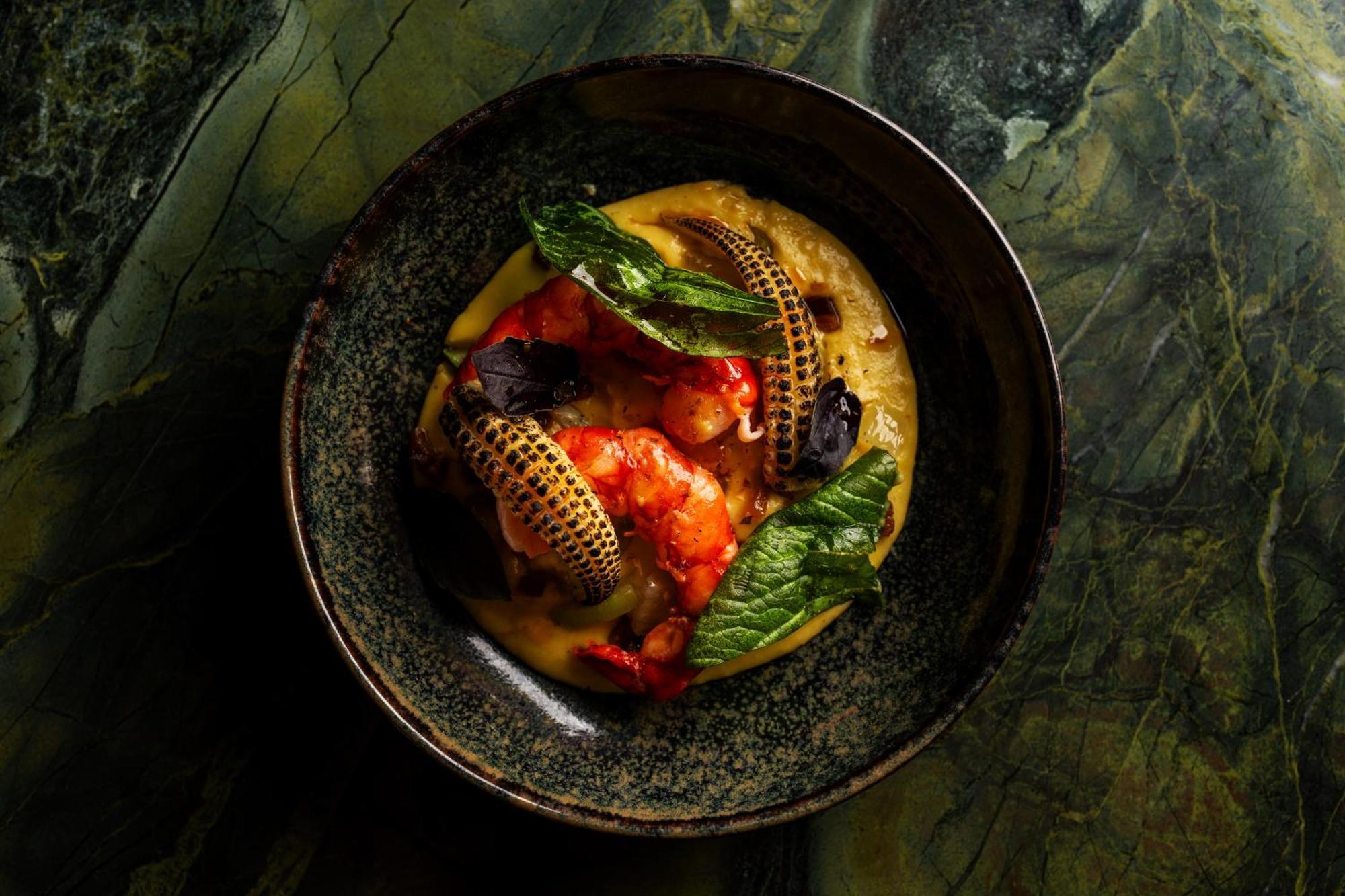 Rosewood Sao Paulo Ξενοδοχείο Εξωτερικό φωτογραφία A dish at the restaurant